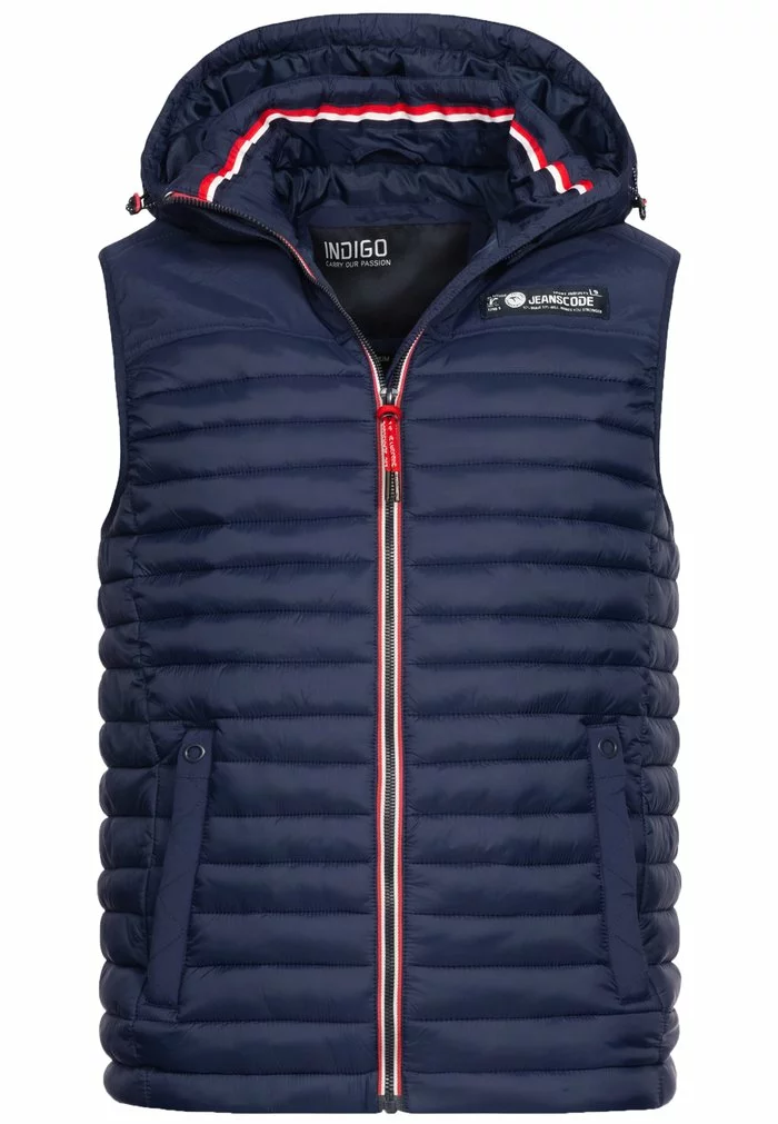 INDICODE JEANS Veste Sans Manches - Navy 6 INDICODE JEANS Veste Sans Manches - Navy – Image 6