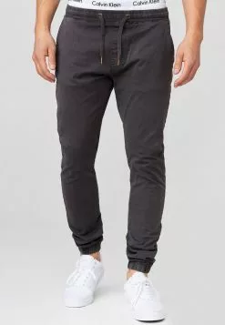 INDICODE JEANS FIELDS - Pantalon Classique - Raven