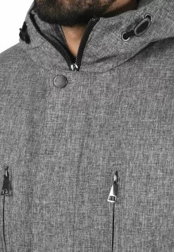 INDICODE JEANS IDSCIPIO - Veste D'hiver - Light Grey Mix -INDICODE JEANS Boutique 9c47134ca7054520b9a2103a02d1a6bb