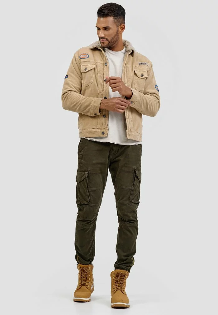 INDICODE JEANS BEARD - Veste En Jean - Cornstalk 4 INDICODE JEANS BEARD - Veste En Jean - Cornstalk – Image 4