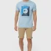 INDICODE JEANS T-shirt Imprimé - Blue Wave