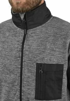 INDICODE JEANS IDWILTON - Veste Polaire - Black -INDICODE JEANS Boutique 9cc3514ce021415c9bacb5cb7743a841