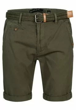 INDICODE JEANS CASUAL FIT - Short - Grün Army -INDICODE JEANS Boutique 9ceea3369e6b475e9a4ebf9dcd484d70