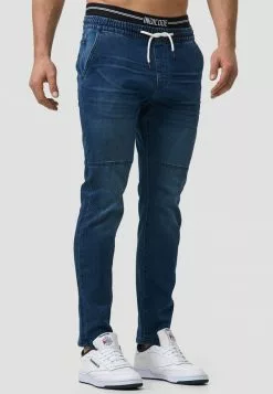 INDICODE JEANS FABRIZIO - Jean Slim - White Rinse -INDICODE JEANS Boutique 9d309f3244624f87a9a9aed1e2546f62