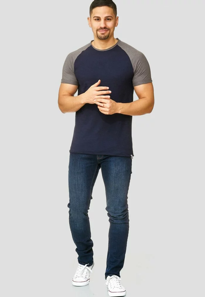 INDICODE JEANS WILBUR - T-shirt Imprimé - Dark Blue 2 INDICODE JEANS WILBUR - T-shirt Imprimé - Dark Blue – Image 2