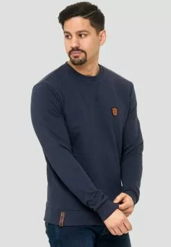 INDICODE JEANS BEECHEN - Sweatshirt - Navy -INDICODE JEANS Boutique 9d8188d9b74c4a50b89b91c8dfd806bc