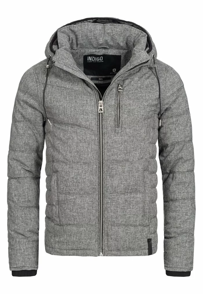 INDICODE JEANS CIRCUS - Veste D'hiver - Lt Grey Mix 6 INDICODE JEANS CIRCUS - Veste D'hiver - Lt Grey Mix – Image 6