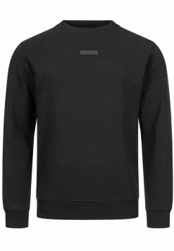 INDICODE JEANS BAXTER - Sweatshirt - Black -INDICODE JEANS Boutique 9e33ff99f8c447fda02641f3eed6491e