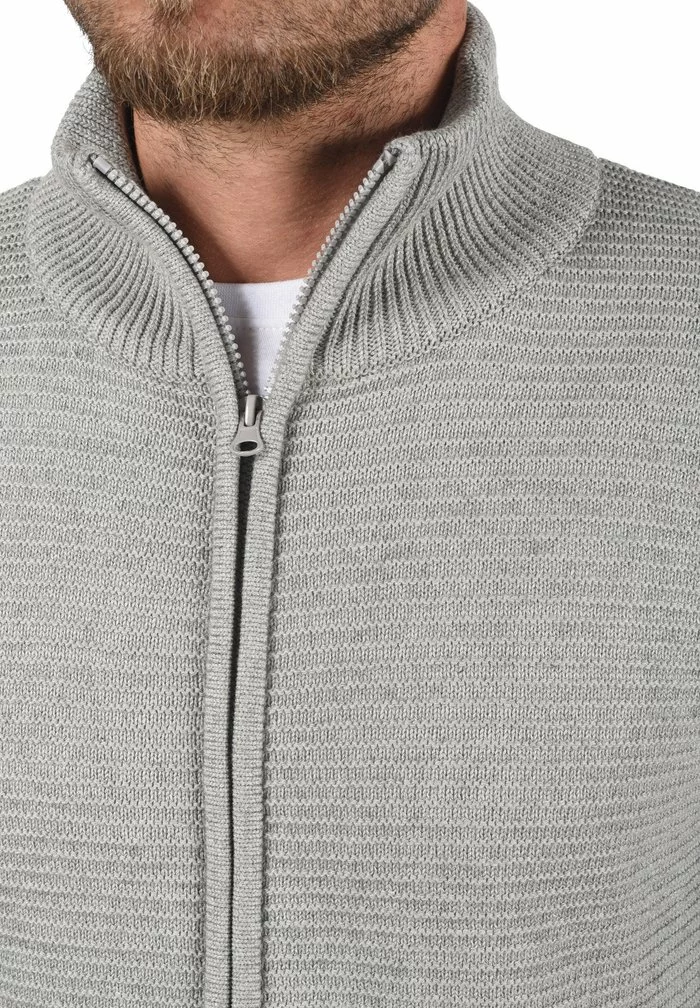 INDICODE JEANS RICKERT - Gilet - Light Grey Mix 4 INDICODE JEANS RICKERT - Gilet - Light Grey Mix – Image 4