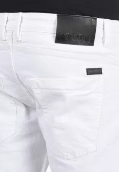 INDICODE JEANS IDQUENTIN - Short En Jean - Off-white -INDICODE JEANS Boutique 9f295fab8fb1455e9b556a7897a744d8