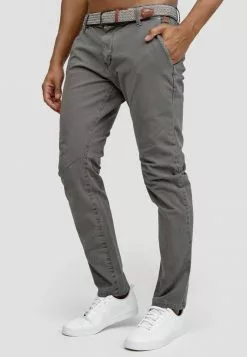 INDICODE JEANS Chino - Grey -INDICODE JEANS Boutique 9f3efc7cee4c41ed86605d2f5795fd3f