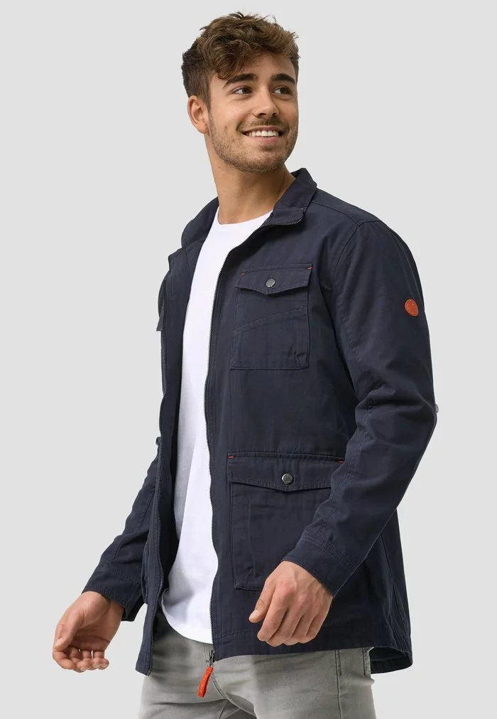 INDICODE JEANS SIMEON - Blouson - Navy 4 INDICODE JEANS SIMEON - Blouson - Navy – Image 4