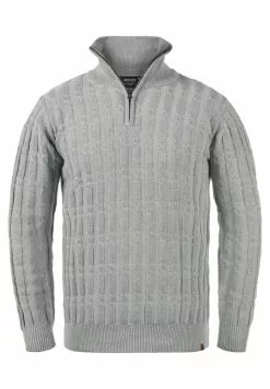 INDICODE JEANS IDPAULO - Pullover - Grey Mix -INDICODE JEANS Boutique 9fba22e3d23c49f98632c7d86d2852fc