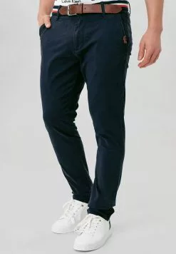 INDICODE JEANS CHERRY - Chino - Navy