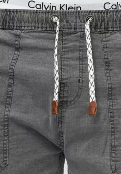 INDICODE JEANS Short - Grey -INDICODE JEANS Boutique a041694e06db4d8e8b5895803bc20633