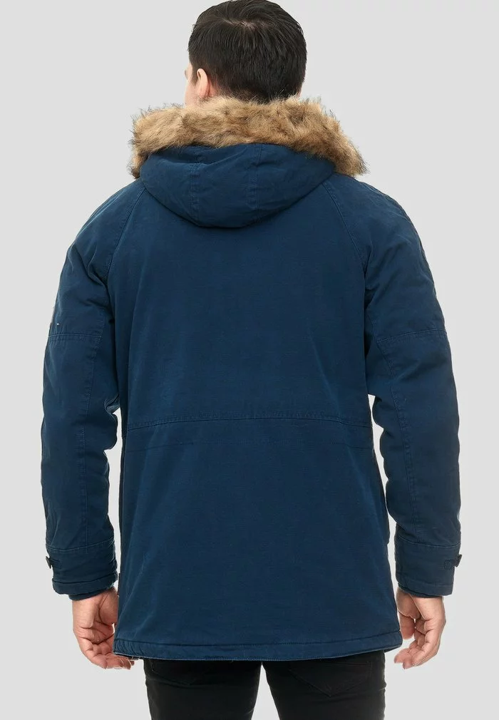 INDICODE JEANS Veste D'hiver - Navy 3 INDICODE JEANS Veste D'hiver - Navy – Image 3