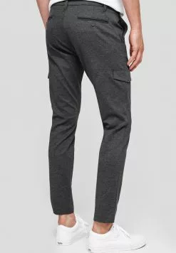 INDICODE JEANS SUPER STRETCH ECKHART - Pantalon Cargo - Charcoal Mix -INDICODE JEANS Boutique a06b948105a048e082888cef73f4ae19