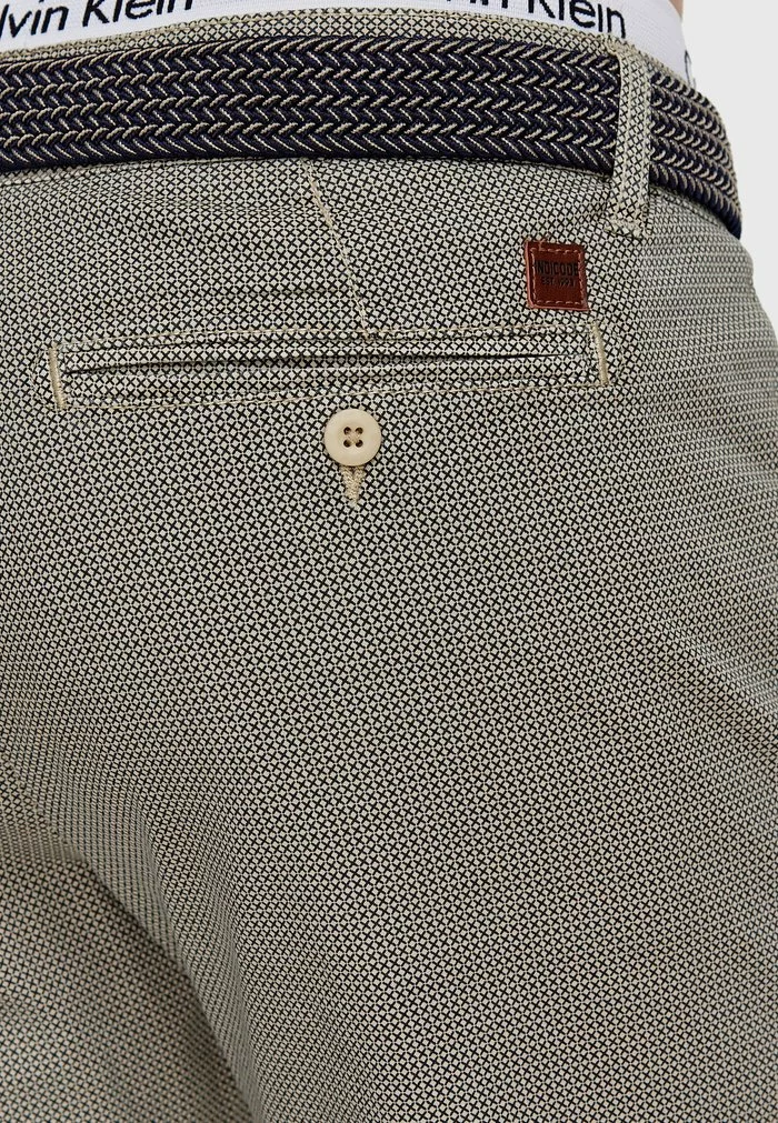 INDICODE JEANS Short - Fog 4 INDICODE JEANS Short - Fog – Image 4