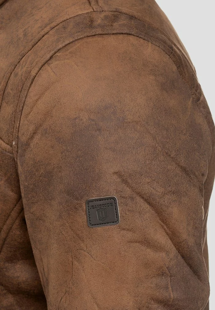 INDICODE JEANS Veste D'hiver - Brown Sugar 7 INDICODE JEANS Veste D'hiver - Brown Sugar – Image 7