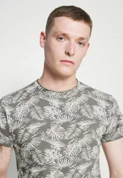 INDICODE JEANS KEEN - T-shirt Imprimé - Grey -INDICODE JEANS Boutique a1191187b66c4a84b6b50a4253446b89