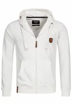 INDICODE JEANS Sweat à Capuche Zippé - Off-white 11 INDICODE JEANS Sweat à Capuche Zippé - Off-white -INDICODE JEANS Boutique a1cde9ec168d4c9e90cff0c7987cd32e