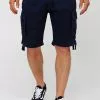 INDICODE JEANS CARGO ABNER - Short - Navy