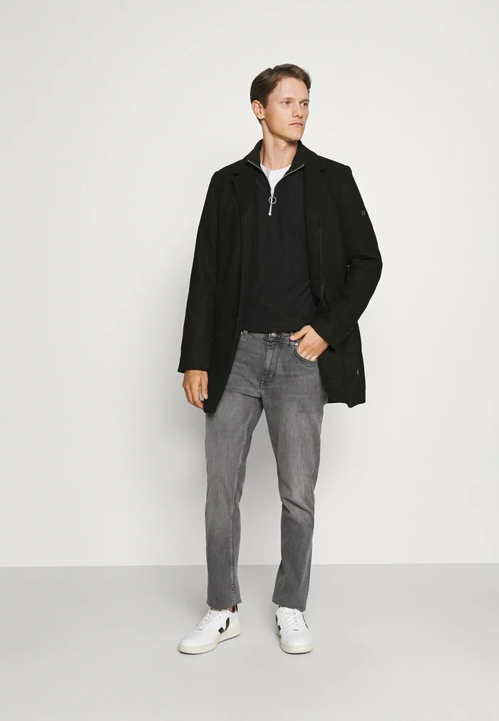 INDICODE JEANS PADILLA - Manteau Court - Black 2 INDICODE JEANS PADILLA - Manteau Court - Black – Image 2