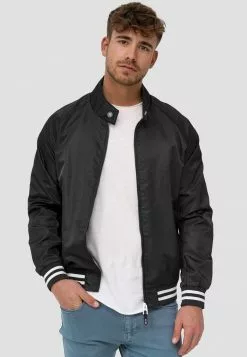 INDICODE JEANS AYSER - Blouson Bomber - Black -INDICODE JEANS Boutique a1f699924f7443839047c6f0a0d911b8