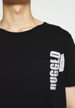 INDICODE JEANS NOVAST - T-shirt Imprimé - Black -INDICODE JEANS Boutique a22c0963e72942a9af6dd57e44e7d2d2