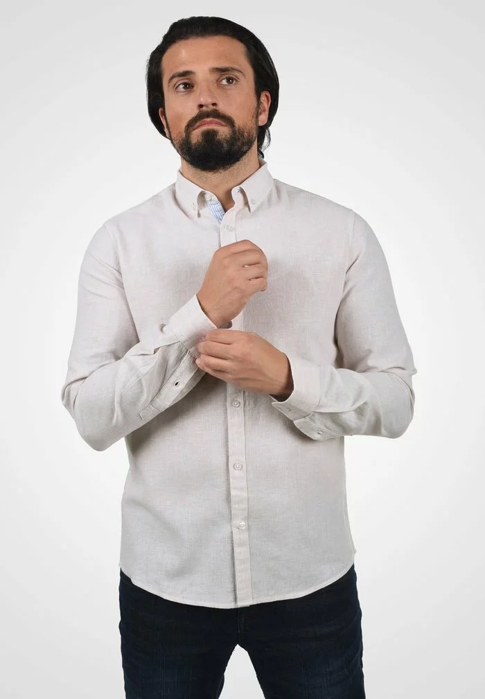 INDICODE JEANS IDLUAN - Chemise - Fog 1 INDICODE JEANS IDLUAN - Chemise - Fog