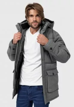 INDICODE JEANS TUSCON - Veste D'hiver - Charcoal Mix 10 INDICODE JEANS TUSCON - Veste D'hiver - Charcoal Mix -INDICODE JEANS Boutique a27255d86e44478eb70e810abed85311