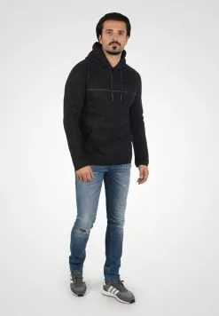 INDICODE JEANS IDNANTICOKE - Sweat à Capuche - Black -INDICODE JEANS Boutique a286469b47f64edd8330ce35b4f0eb11