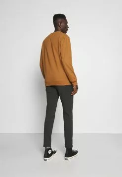 INDICODE JEANS EBERLEIN WITH ROLLED UP - Pantalon Classique - Raven -INDICODE JEANS Boutique a3409bd78e4742abbd6b1c0450e04caa