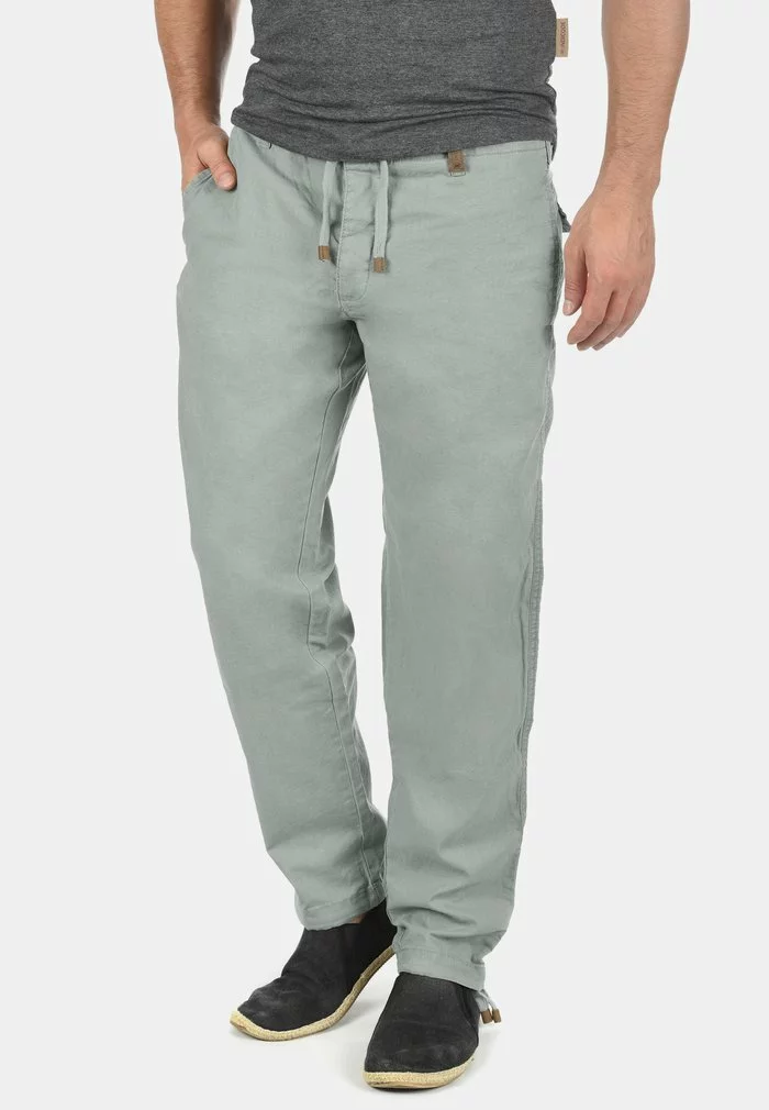 INDICODE JEANS IDIVES - Pantalon Classique - Light Grey 1 INDICODE JEANS IDIVES - Pantalon Classique - Light Grey