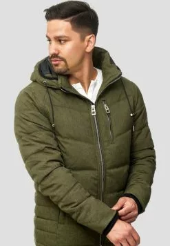 INDICODE JEANS CIRCUS - Veste D'hiver - Army -INDICODE JEANS Boutique a3e9affe8ee54753897488ec831ad134