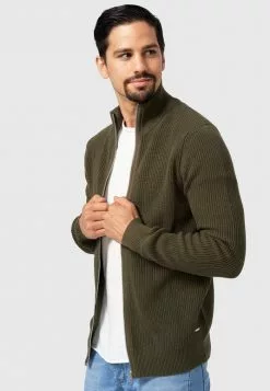 INDICODE JEANS DODSON - Gilet - Army -INDICODE JEANS Boutique a4268ab96a874129b417bae710b60948