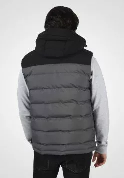 INDICODE JEANS IDIULIUS - Veste Sans Manches - Dk Grey -INDICODE JEANS Boutique a45c8b2124634f4db1e26ec5f3522015