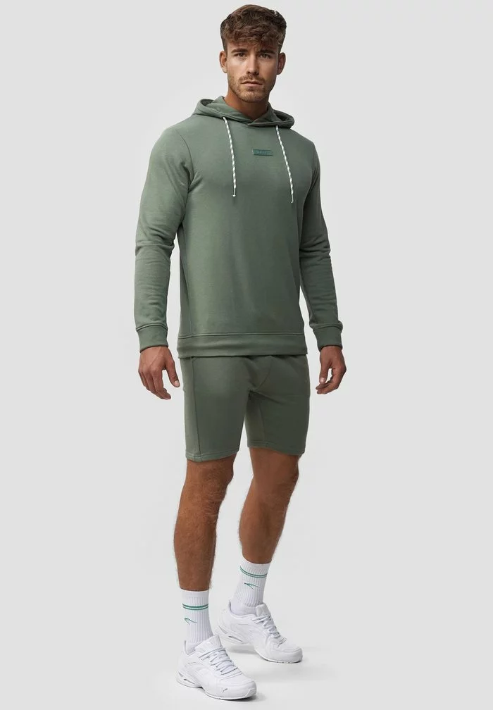 INDICODE JEANS BENTLEY - Sweat à Capuche - Laurel Wreath 2 INDICODE JEANS BENTLEY - Sweat à Capuche - Laurel Wreath – Image 2