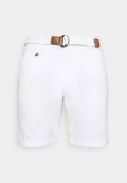 INDICODE JEANS CONER - Short - Offwhite -INDICODE JEANS Boutique a5c5a30787304e79b3733abc6ba0e557
