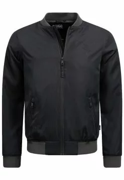 INDICODE JEANS Blouson Bomber - Black -INDICODE JEANS Boutique a6357640562c4e24adcd18f108764f5e