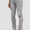 INDICODE JEANS COMPTON - Jeans Skinny - Vintage Grey