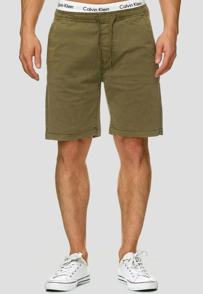INDICODE JEANS BERMUDA - Short - Army 1 INDICODE JEANS BERMUDA - Short - Army