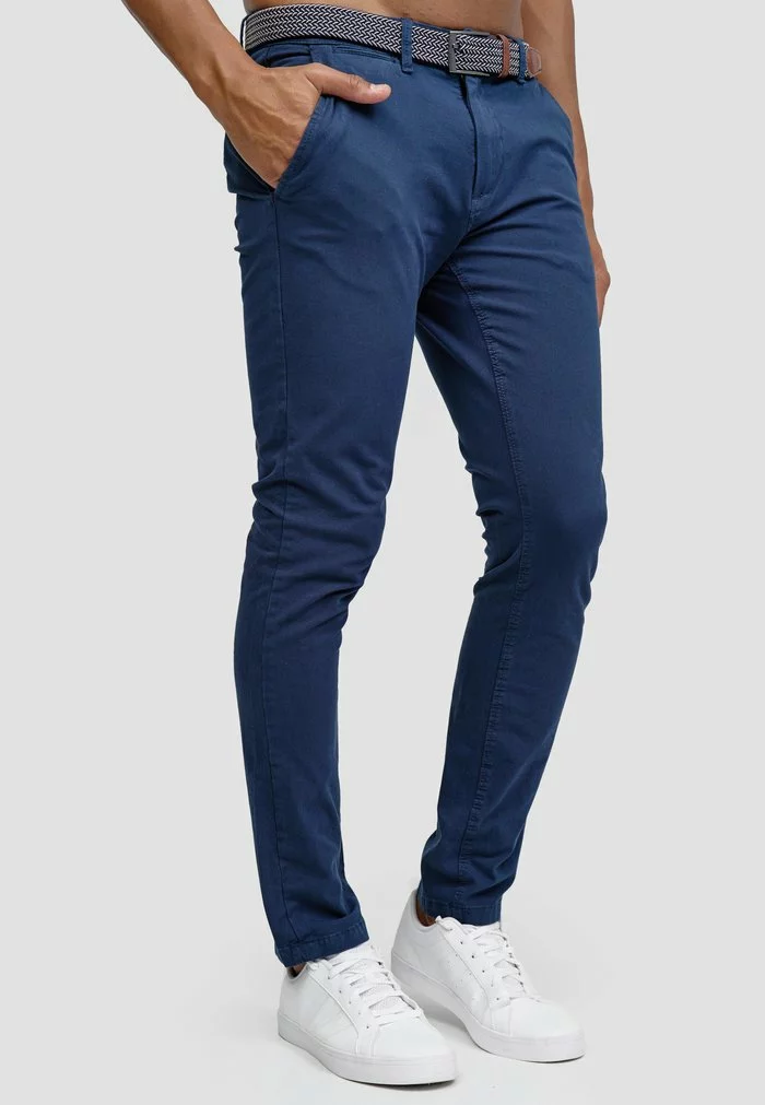 INDICODE JEANS Chino - Navy 4 INDICODE JEANS Chino - Navy – Image 4