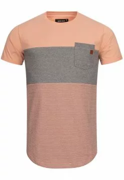 INDICODE JEANS PORTER - T-shirt Imprimé - Coral Cloud -INDICODE JEANS Boutique a703116d2d924858b5682d1132818d1b