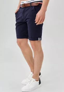 INDICODE JEANS Short - Navy -INDICODE JEANS Boutique a79f4602b09d4f479c2316ae77c5ea86