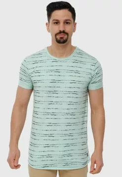 INDICODE JEANS T-shirt Imprimé - Quiet Wave