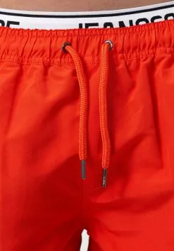 INDICODE JEANS SOLOMON - Short De Bain - Orange -INDICODE JEANS Boutique a80bf88e355b4820a1cbb3ea6c261b0e