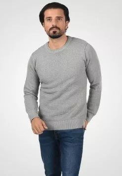 INDICODE JEANS IDRICARDO - Pullover - Light Grey Mix