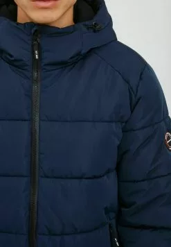 INDICODE JEANS IDHERSCHEL - Veste D'hiver - Navy -INDICODE JEANS Boutique a916d86d711a466299c1ac2ceab37000