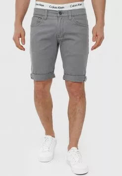 INDICODE JEANS VILLEURBANNE - Short En Jean - Lt Grey
